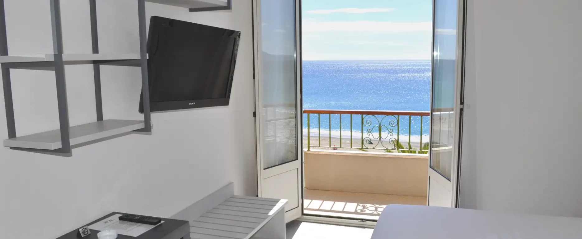 Quadrupla balcone vista mare